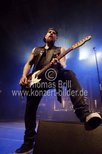 Amerikanische Punk-Rock-Band Good Charlotte gastiert auf ihrer 